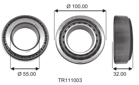 TR111003 MH043005 R55-8 CR1154 ROLAMENTO MARCA KOYO